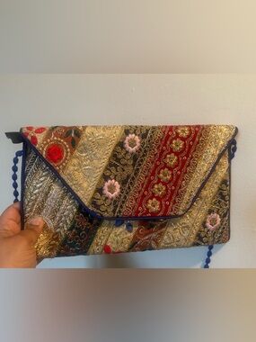 Indian handicraft envelope purse